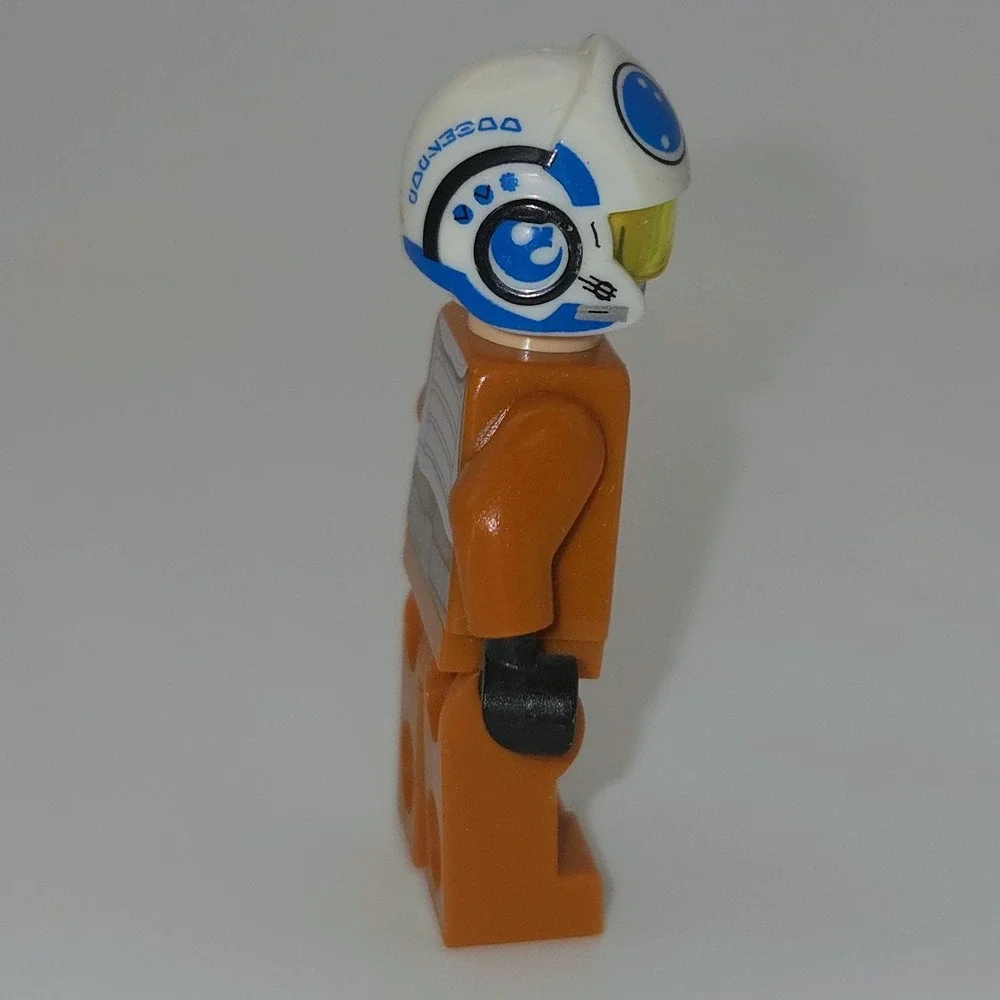 LEGO Star Wars X-Wing Pilot Minifigure One Size Orange Excellent